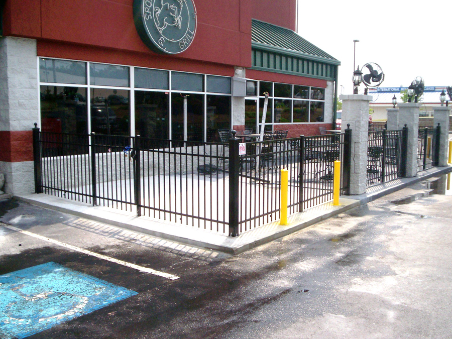 Commercial Decorative Metal Fencing Powder Springs, Ga